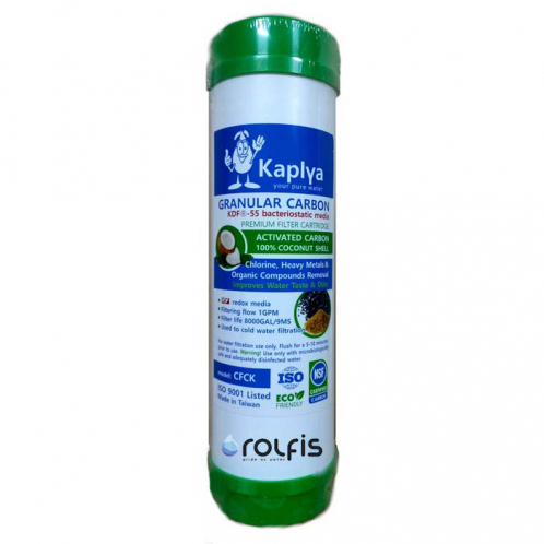 Картридж Kaplya CFCK из гранулированного угля c загрузкой KDF-55