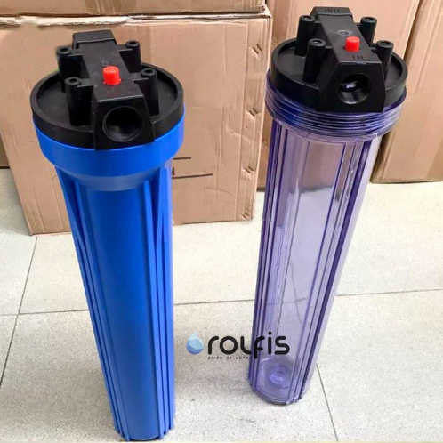 Корпус фильтра Raifil Slim W890-BK38PR-BN 3/8" (2 кольца)