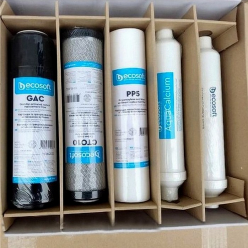 Комплект картриджів Ecosoft P'URE AquaCalcium "6 Місяців" CHV5PUREMAC