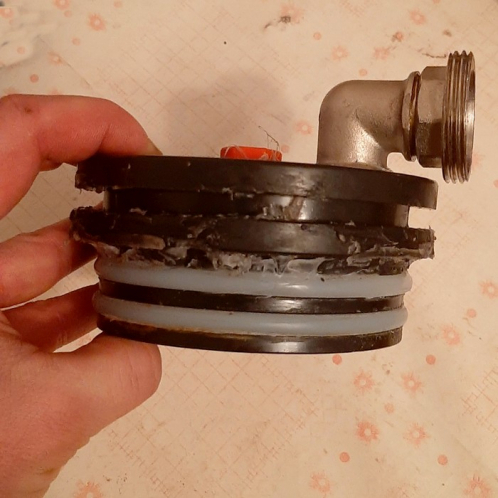 Кришка для корпусу мембрани SUS 4040 (4"ABS ) Кришка для корпусу мембрани SUS 4040 (4"ABS )