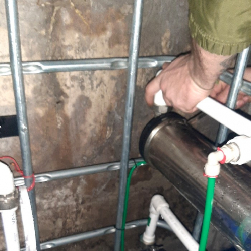 Кришка для корпусу мембрани SUS 4040 (4"ABS ) Кришка для корпусу мембрани SUS 4040 (4"ABS )