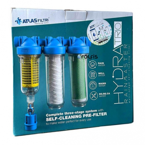Фильтр ATLAS Filtri Hydra Rainmaster TRIO 3/4" KIT RA6095224 Фильтр ATLAS Filtri Hydra Rainmaster TRIO 3/4" KIT RA6095224