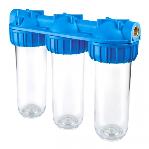 Тройной корпус Atlas Filtri TRIPLEX PLUS 3P 1" 10" BFO SX TS RA112T731