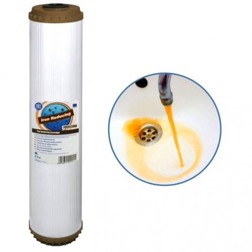 Двойная система обезжелезивания воды Aquafilter Big Blue 20