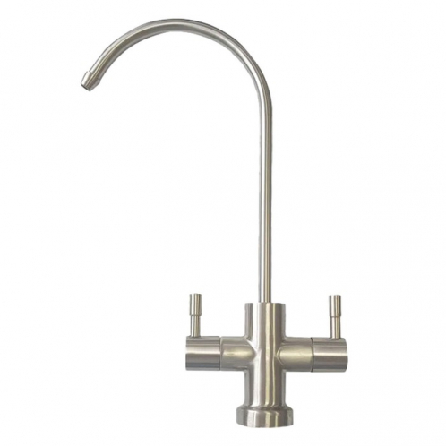 Кран двойной Modern Mini Satin 