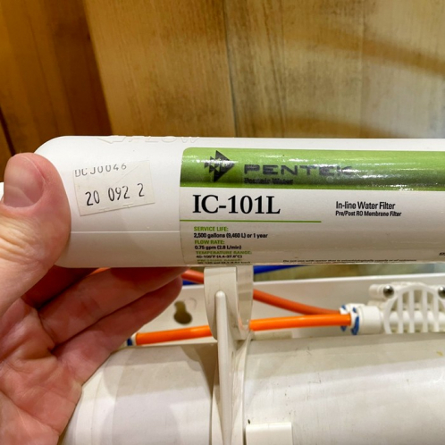 Постфильтр угольный Pentek IC-101L Постфильтр угольный Pentek IC-101L