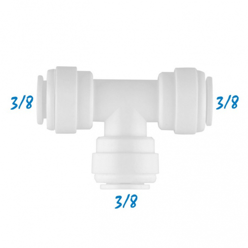 Тройник Organic A4-UT0606 3 х 3/8" Тройник Organic A4-UT0606 3 х 3/8"