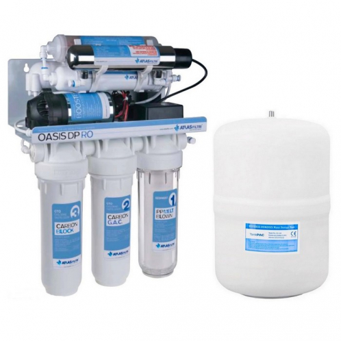 Система обратного осмоса Atlas Filtri Oasis DP PUMP-UV RE6075340