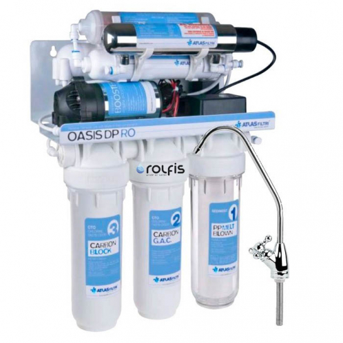 Система обратного осмоса Atlas Filtri Oasis DP PUMP-UV RE6075340