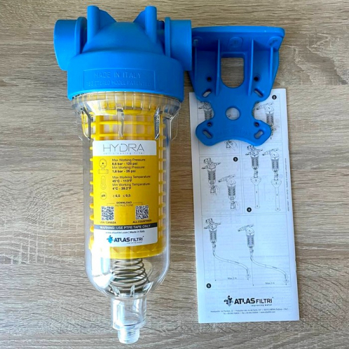 Самопромывной фильтр Atlas Filtri Hydra 11/4" RLH-90 mcr KIT RA6000022