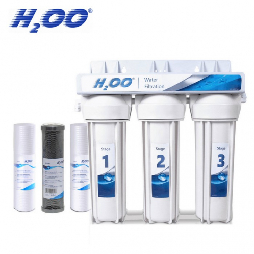 Проточный 3-х ступенчатый фильтр H2OO WFP3