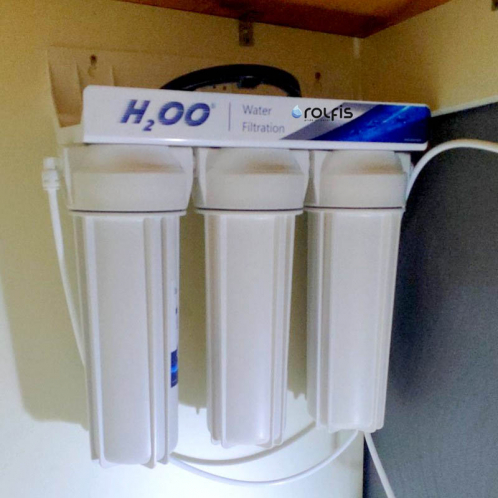 Проточный 3-х ступенчатый фильтр H2OO WFP3