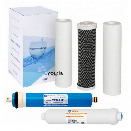 Комплект картриджей Aquafilter + Post + Membrane