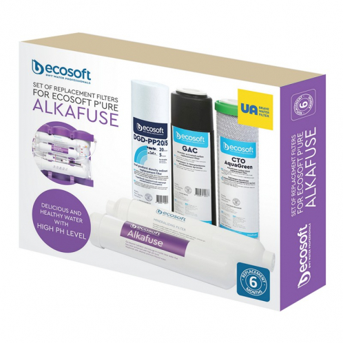 Картриджи для фильтра Ecosoft P'URE Alkafuse "6 міс" CHV5PUREALC 