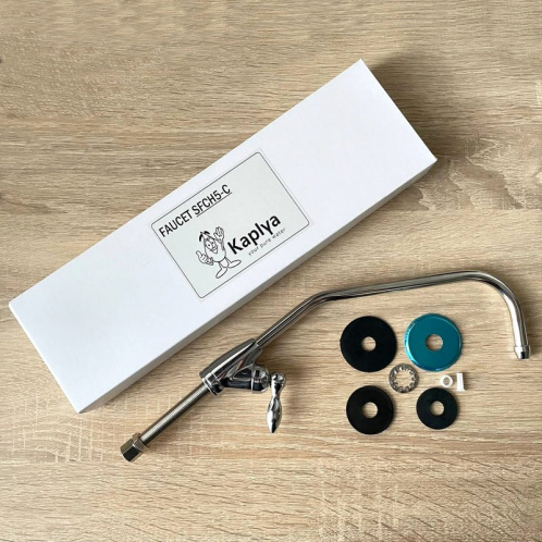 Кран одинарный Kaplya SFCH5-C