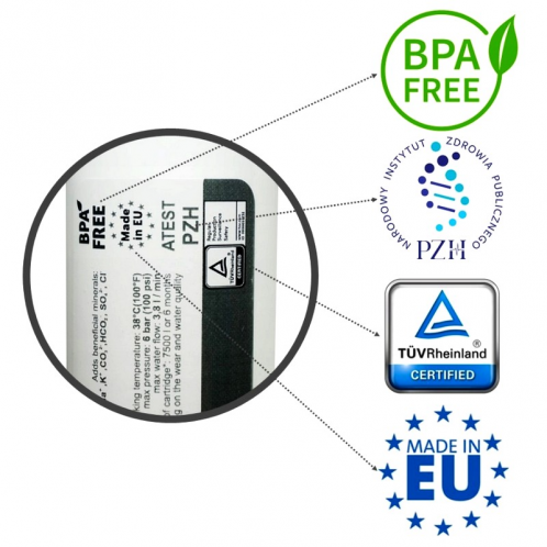 Постфильтр для обратного осмоса Platinum Wasser PLAT-ICARB