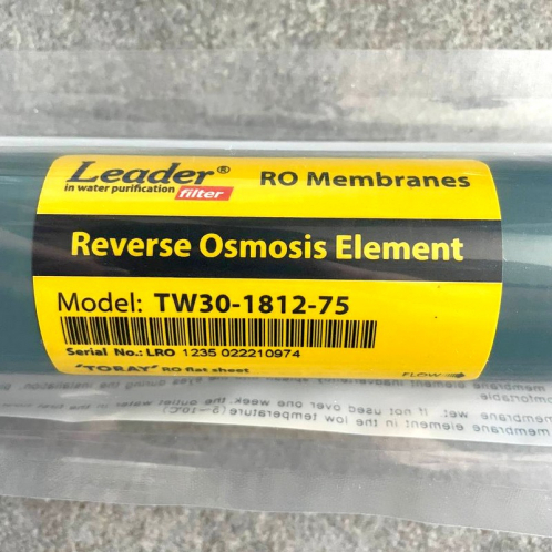 Мембрана для зворотного осмосу Leader TW30-1812-75