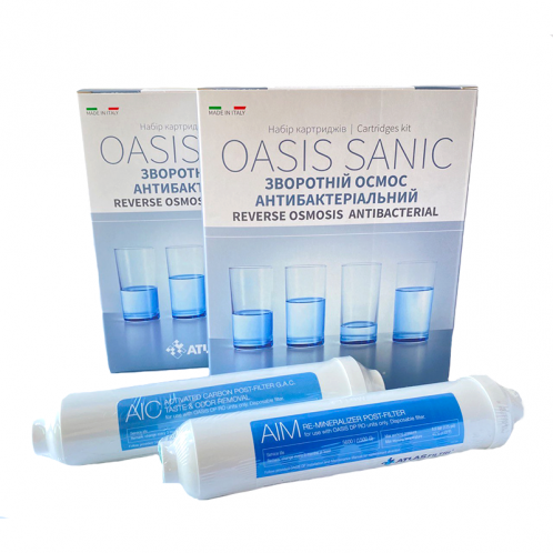 Річний комплект картриджів ATLAS FILTRI Oasis DP Sanic