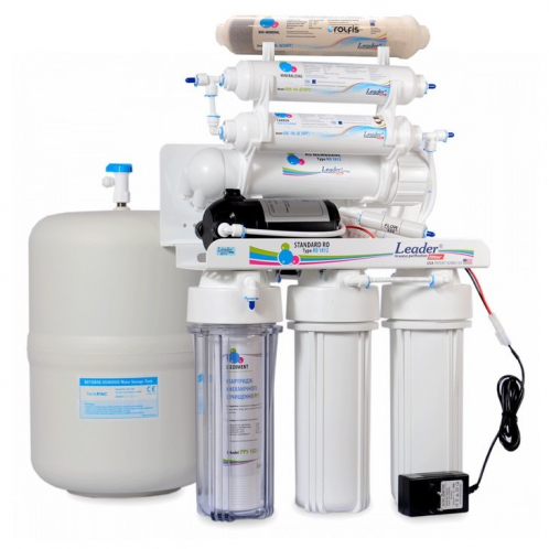 Фільтр зворотного осмосу Leader Standart RO-6 P BIO