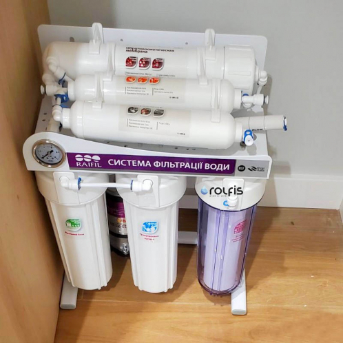 Фильтр обратного осмоса Raifil RO905-750BP-EZ-S на станине