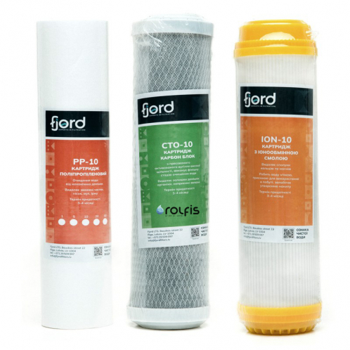 Комплект картриджей Fjord №2 (PP-10, ION-10, CTO-10)