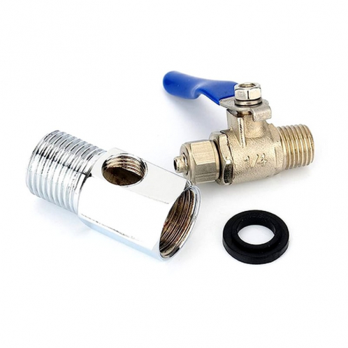 Адаптер Organic FT1214-A с шаровым краном Organic BV1414