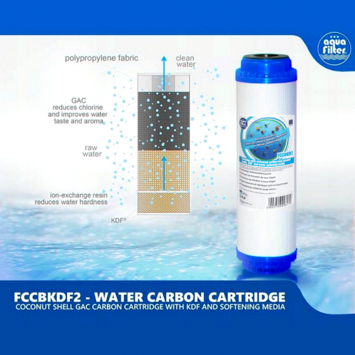 Картридж угольный умягчающий Aquafilter FCCBKDF2