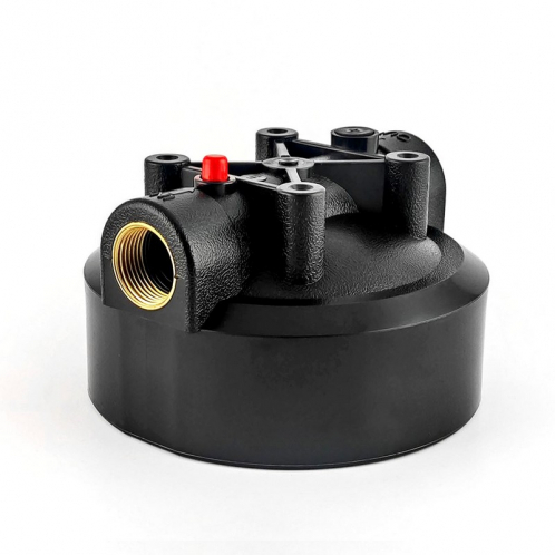 Корпус фильтра 10 Big Blue 1" прозрачный в комплекте ключ, кронштейн, саморезы