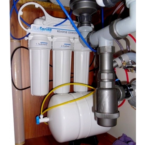 Фільтр зворотного осмосу Bluespring RO-5 (W-8005-UA5) Фільтр зворотного осмосу Bluespring RO-5 (W-8005-UA5)