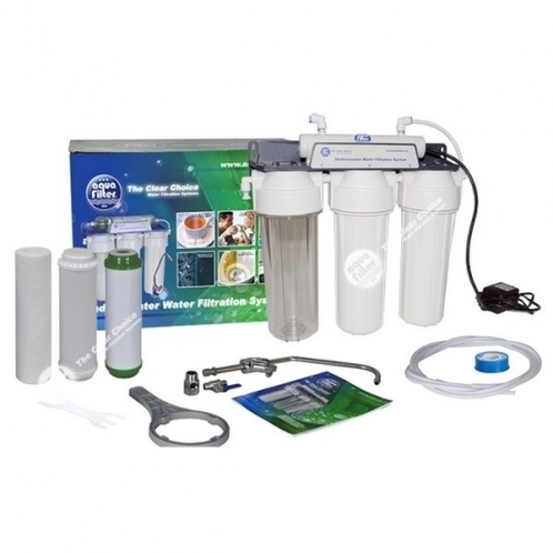 Проточный фильтр с УФ-лампой Aquafilter FP3-PLUS