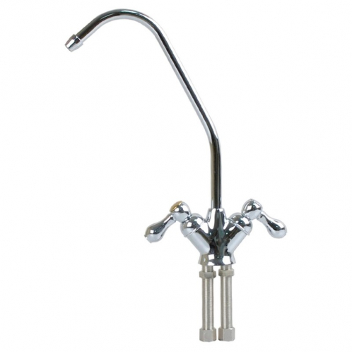 Кран двойной капля Raifil F-07 duo