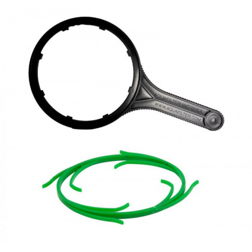 Фільтр магістральний від хлору Aquafilter FH20B1-B-WB + Aquafilter FCCBL20B