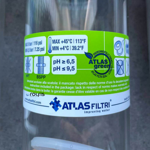 Магистральный фильтр комплексной очистки Atlas Filtri 10 DP Trio 1/2" + картриджи 10"