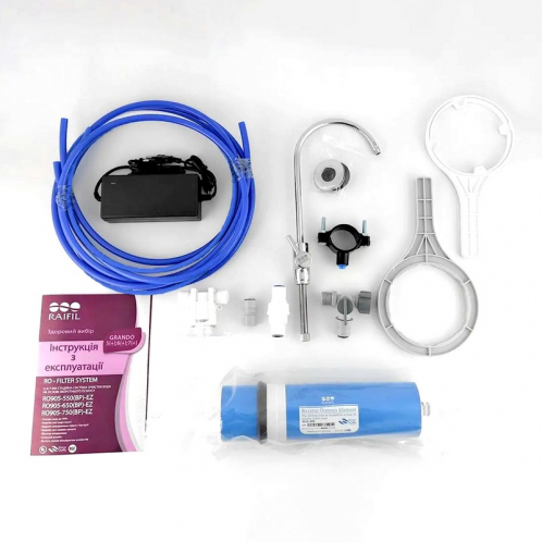 Сиcтема обратного осмоса высокой производительности RAIFIL-400G-10"Blue Controller