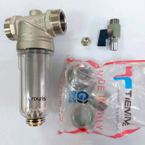 Cамопромывной фильтр холодной воды Tiemme 3/4" 3135SM (3130043)