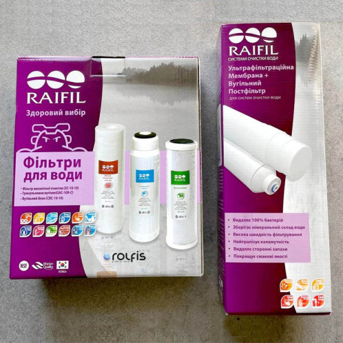 Комплект всех картриджей для Raifil NOVO 5