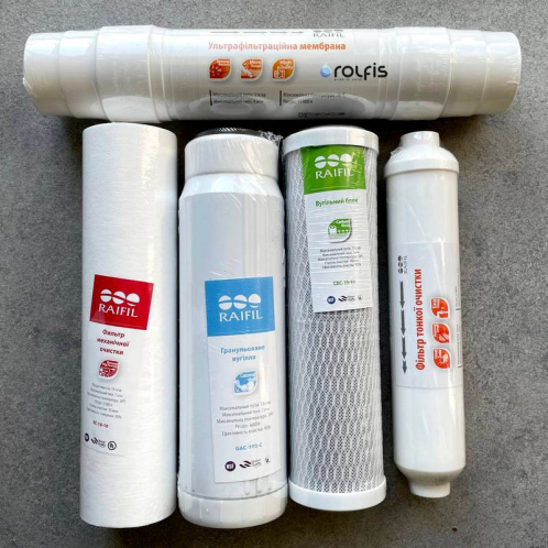 Комплект всех картриджей для Raifil NOVO 5