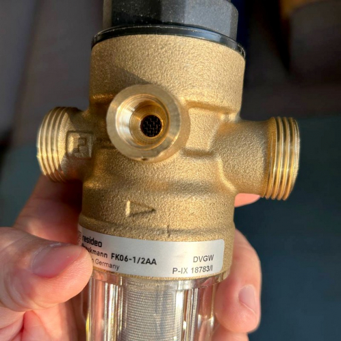 Редуктор тиску з фільтром Resideo Braukmann FK06-1/2AA