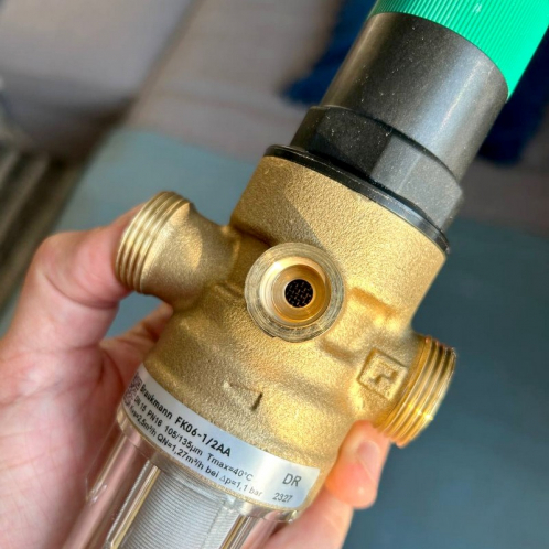 Редуктор тиску з фільтром Resideo Braukmann FK06-1/2AA