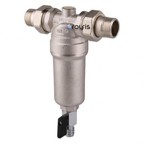 Cамопромывной фильтр горячей воды Tiemme 3/4" 3130SM (3130039)