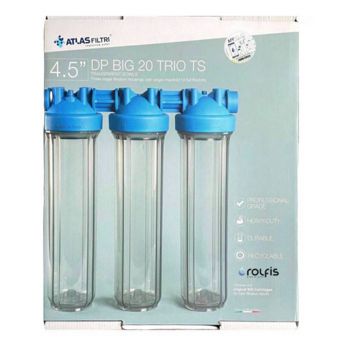 Фильтр Atlas Filtri DP Big TRIO TS Ø1 1/2" IN 20" KIT ZA1803911 Фильтр Atlas Filtri DP Big TRIO TS Ø1 1/2" IN 20" KIT ZA1803911