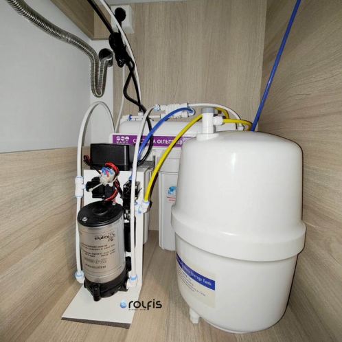 Комплект №2 (корпус мембраны + мембрана + пост + бак пластик)