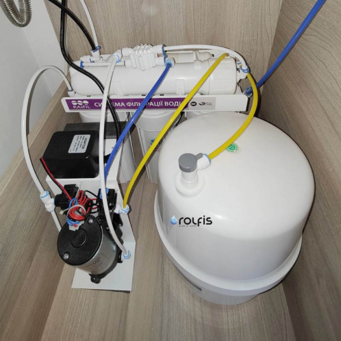 Комплект №2 (корпус мембраны + мембрана + пост + бак пластик)