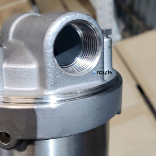 Корпус фильтра Raifil HMS-10B 3/4" (Нержавейка) Корпус фильтра Raifil HMS-10B 3/4" (Нержавейка)