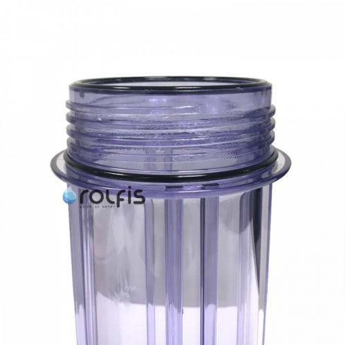 Колба прозрачная для обратного осмоса Aqualine 