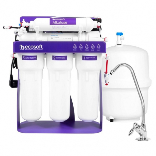 Обратный осмос Ecosoft P'URE Alkafuse MO675MALCPSECO с помпой Обратный осмос Ecosoft P'URE Alkafuse MO675MALCPSECO с помпой