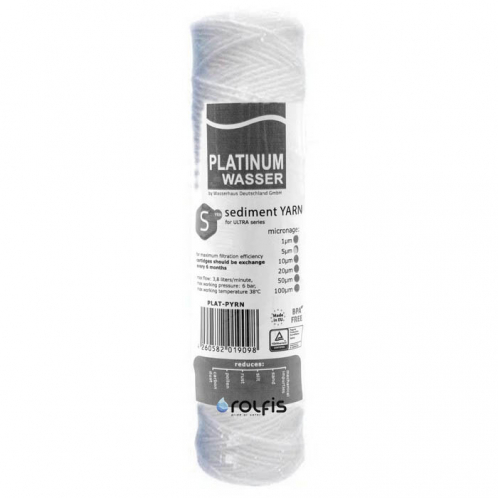 Картридж из нити Platinum Wasser PLAT-PYRN 10" 5 mcr