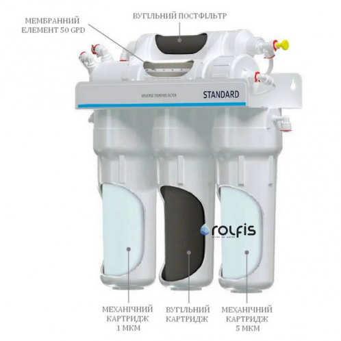Фільтр зворотного осмосу Ecosoft Standart (MO550ECOSTD)