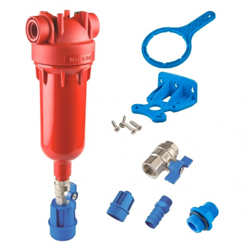 Самопромывной фильтр Atlas Filtri HYDRA HOT 1" IN RAH 90 mcr RA6000003