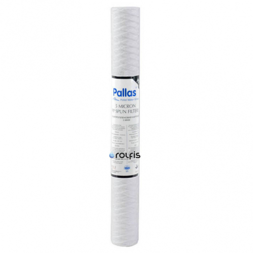 Картридж з поліпропіленової нитки Pallas 20' Slim 20 мкм (FLVRL20SL20) Картридж з поліпропіленової нитки Pallas 20' Slim 20 мкм (FLVRL20SL20)